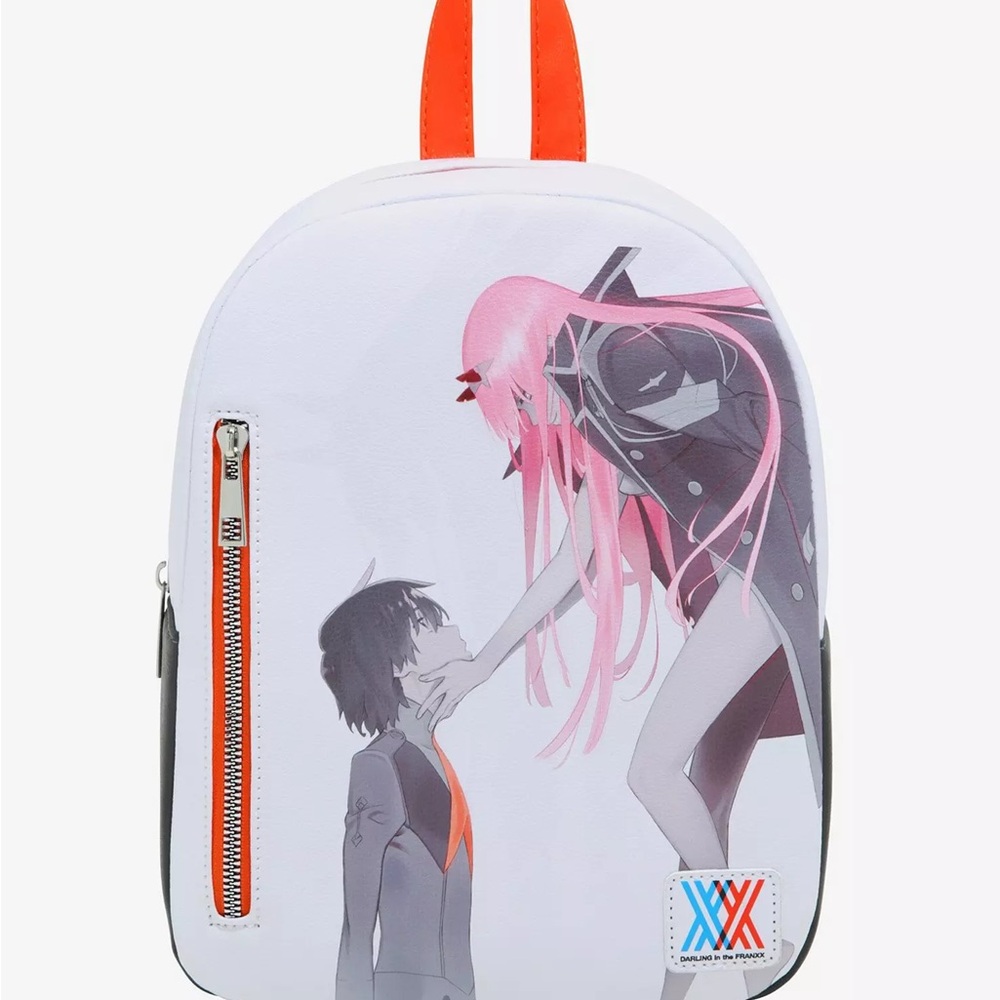 DARLING In The FRANXX Hiro & Zero Two Mini Backpack NWT